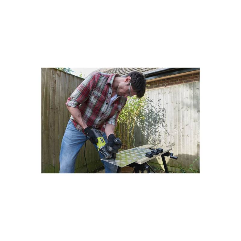 Ryobi - Meuleuse d'angle RYOBI 800W 125mm - 1 disque diamant RAG800-125SD1 - Image 3