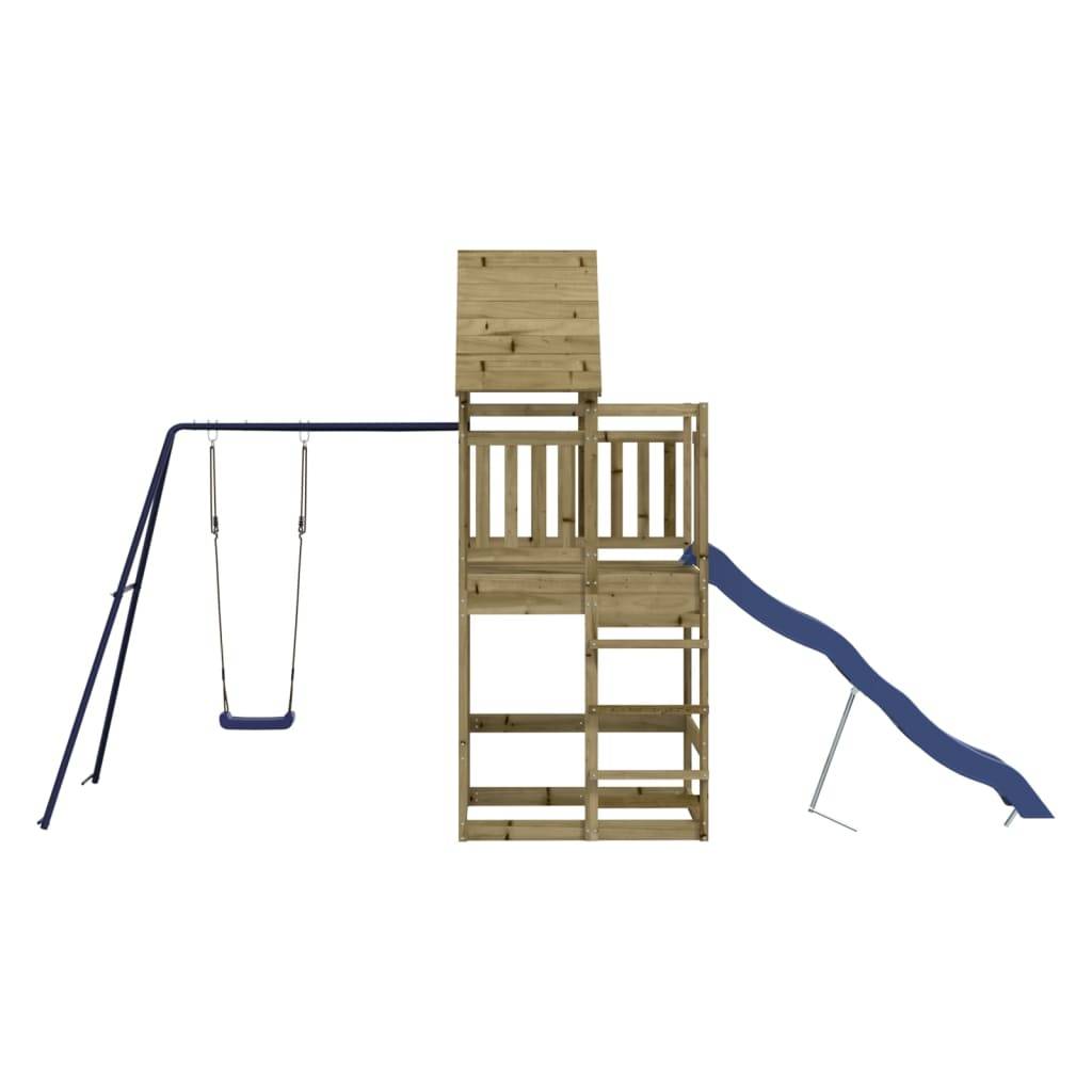 Helloshop26 - Aire de jeux d'extérieur 482 x 206 x 264 cm bois de pin imprégné - Image 4