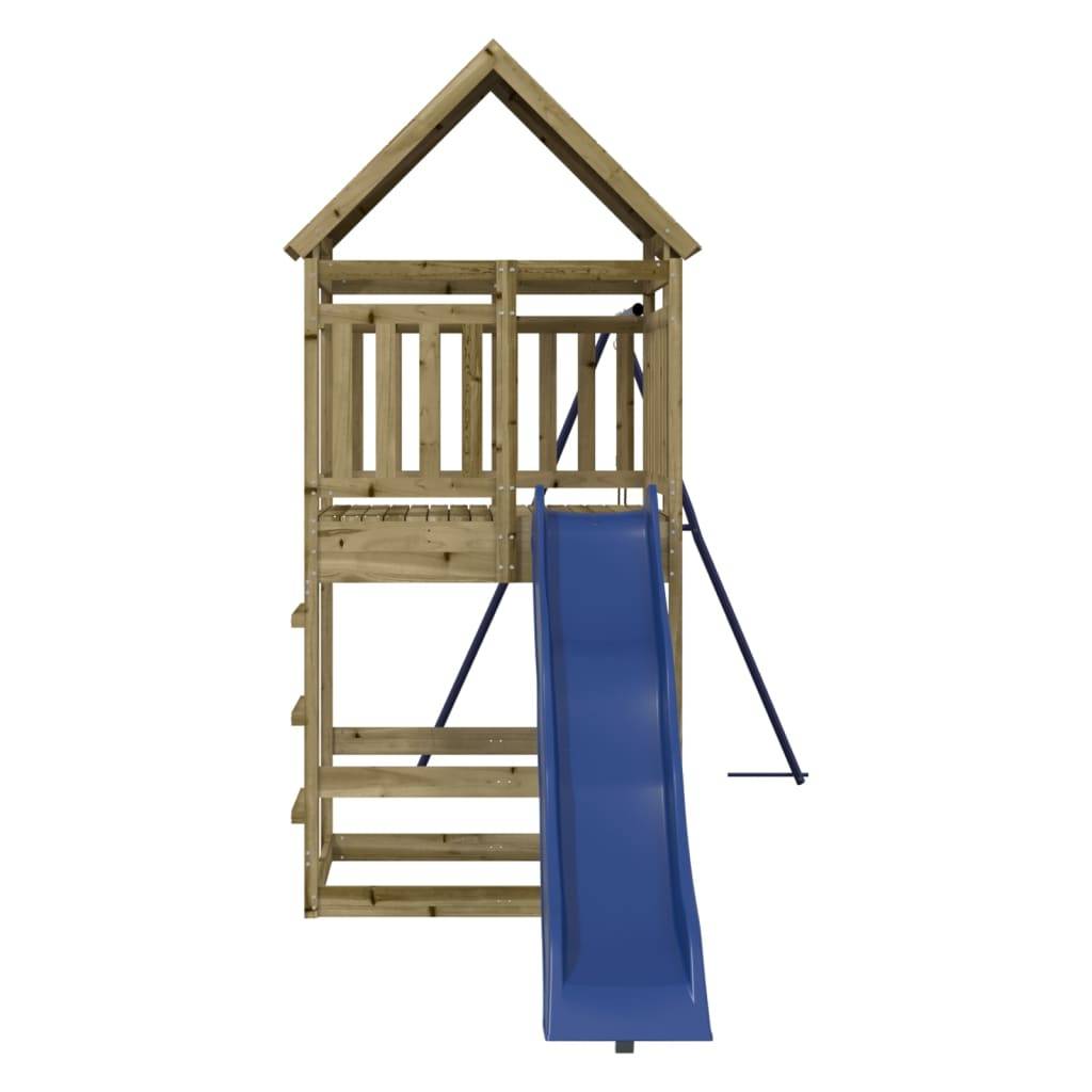 Helloshop26 - Aire de jeux d'extérieur 482 x 206 x 264 cm bois de pin imprégné - Image 2
