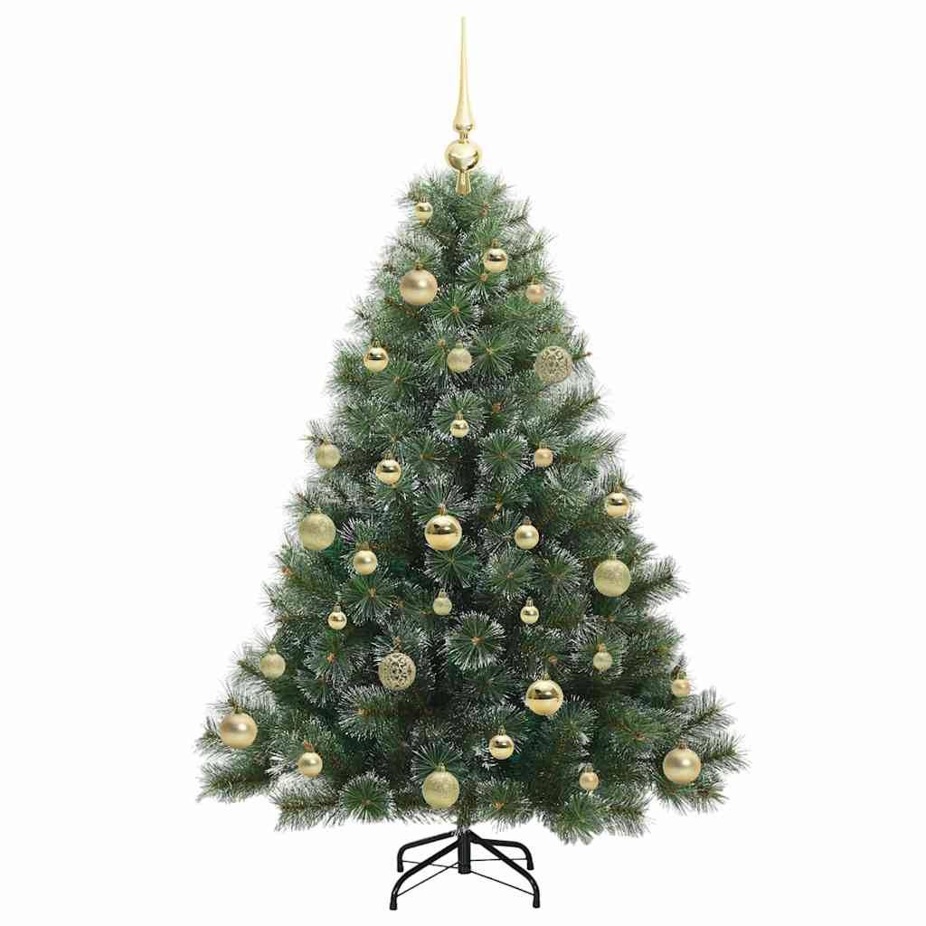 ComfortXL - Sapin de Noël Complet 120 cm pour Intérieur, avec 150 Lumières LED et 61 Boules – ComfortXL Outdoor Living - Image 4
