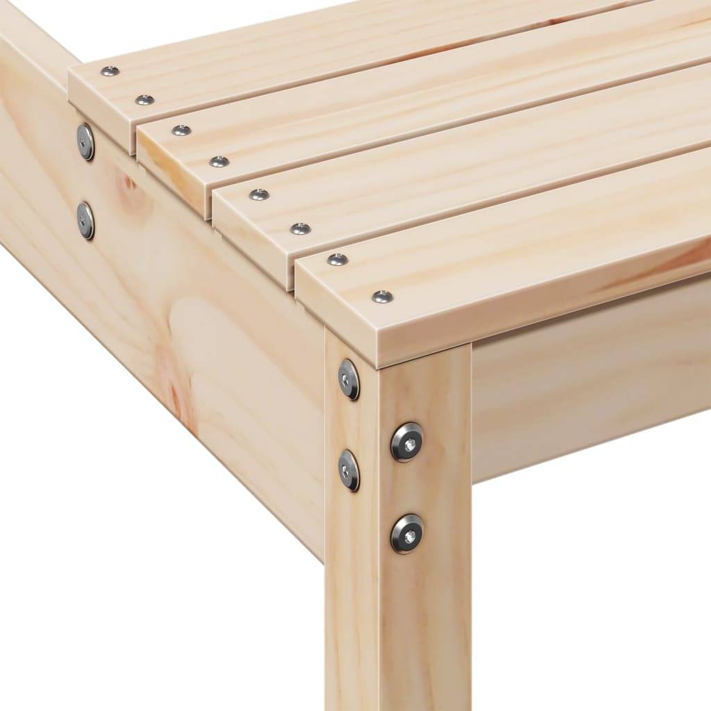 PANGIVO - Table de pique-nique bois massif de pin 160 x 134 x 75 cm - PANGIVO - Image 7