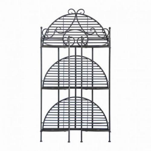 Esschert Design - Etagère demi-ronde pliante - Image 1