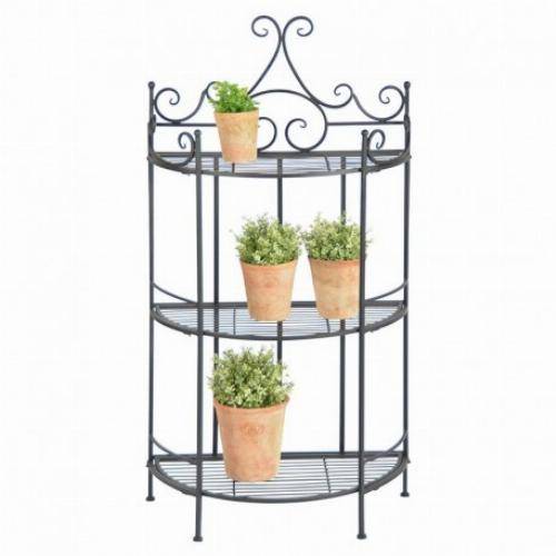Esschert Design - Etagère demi-ronde pliante - Image 3