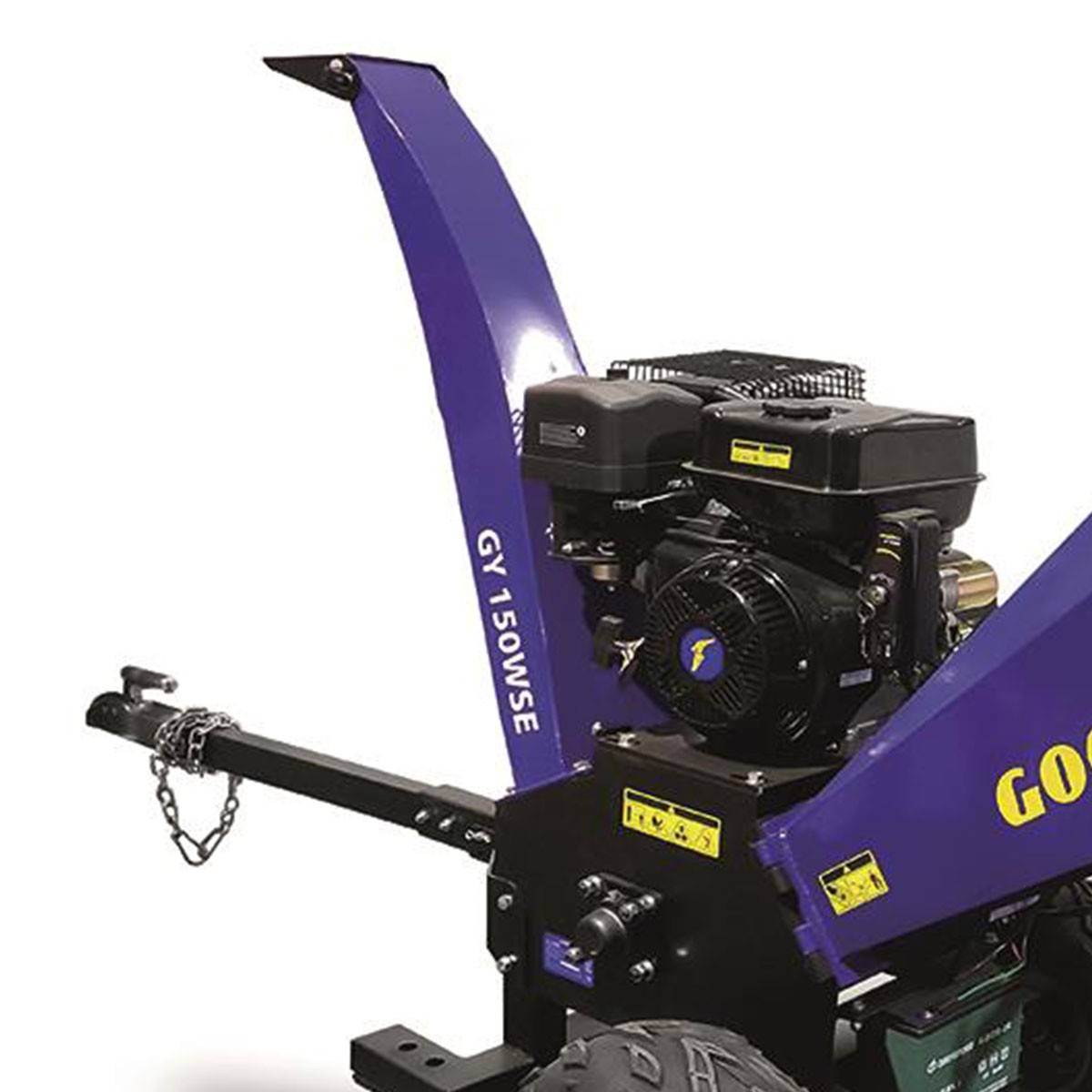 Broyeur de végétaux thermique 15CV Branches Ø5 à 12cm Max Démarrage électrique GOODYEAR - Image 3