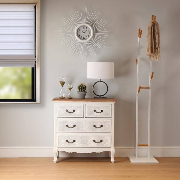 Horloge Murale Versa VS-20460113 Métal Bois MDF 68 x 6,5 x 68 cm - Image 3