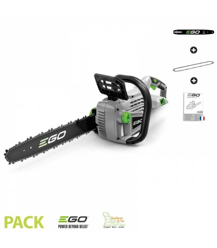 Ego Power + - Tronconneuse sans fil sur batterie lithium ion Ego Power  CS1400E guide chaine Oregon 35 cm - Image 1