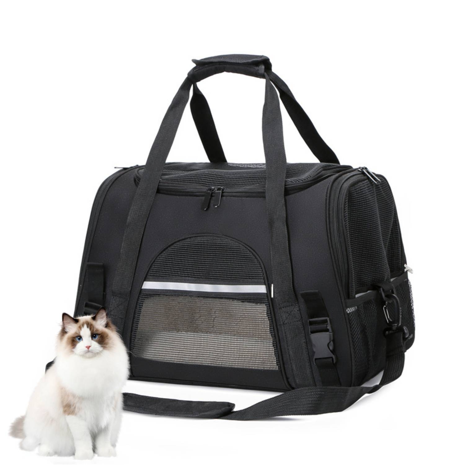 DtopbuyAge - Sac de Transport Pliable et Aéré pour Chat/Chien DtopbuyAge - Image 1