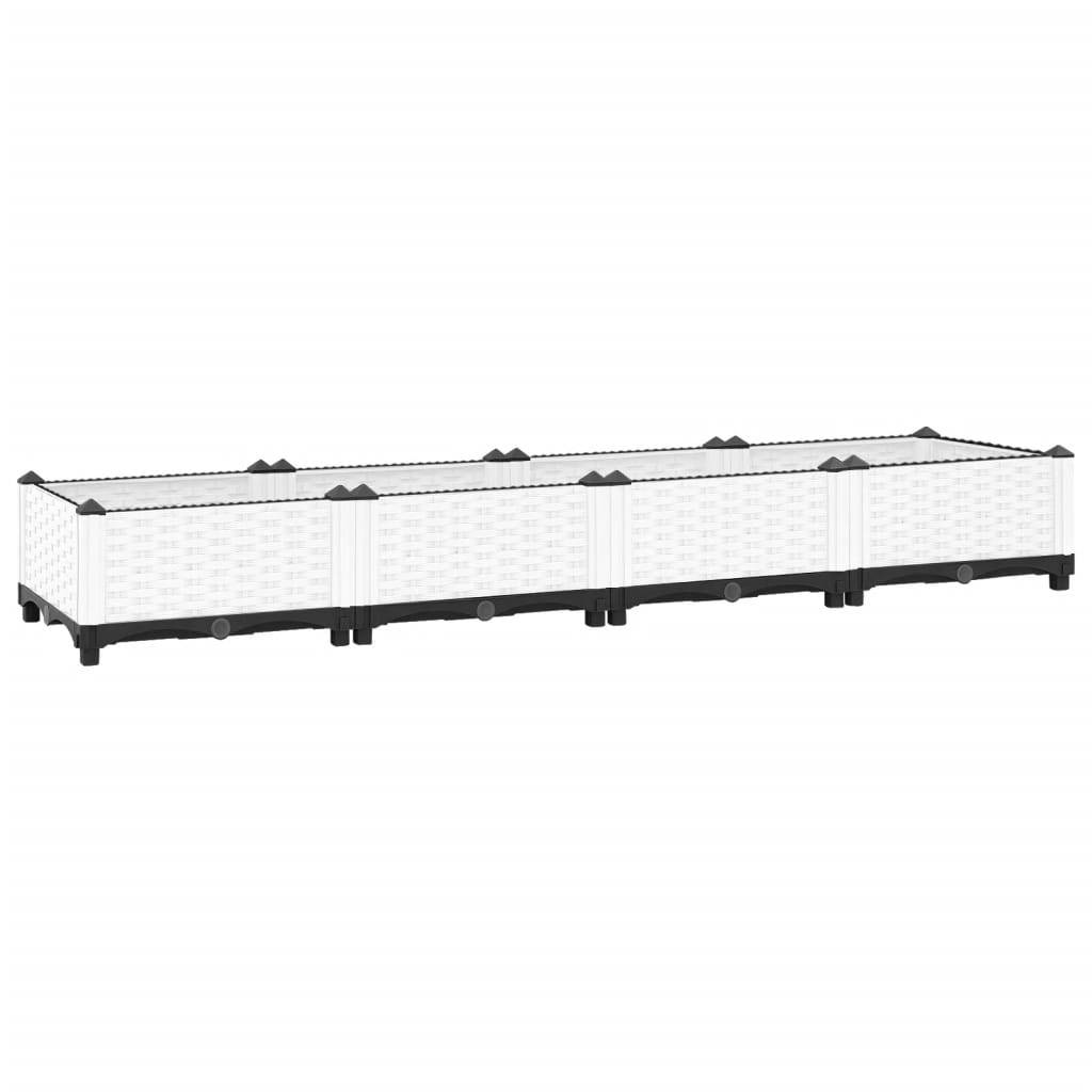 Vidaxl - Lit surélevé 160x40x23 cm Polypropylène vidaXL 153307 - Image 1