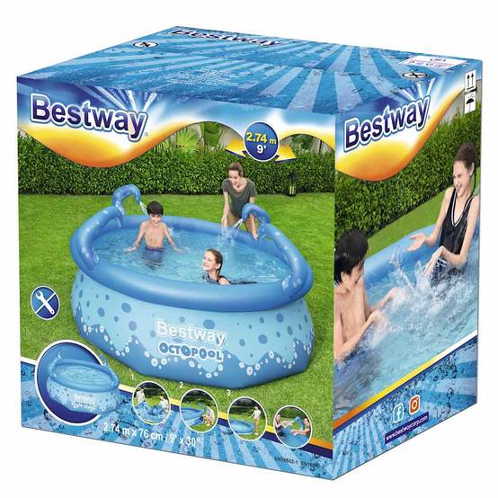 Piscine - piscine hors sol Easy Set OctoPool 274x76 cm PC62 - Image 9