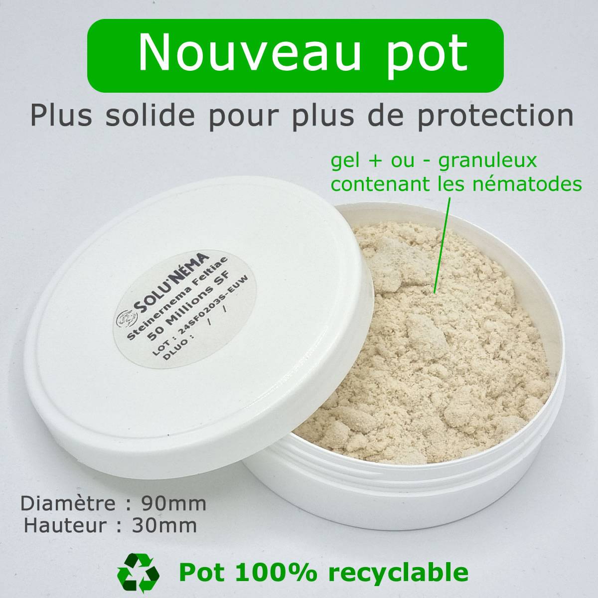Tout pour les nuisibles - Solunéma - Traitement pour Palmiers à base de nématodes Steinernema Carpocapsae (SC) - 50 millions - 4 à 6 Palmiers - Image 2