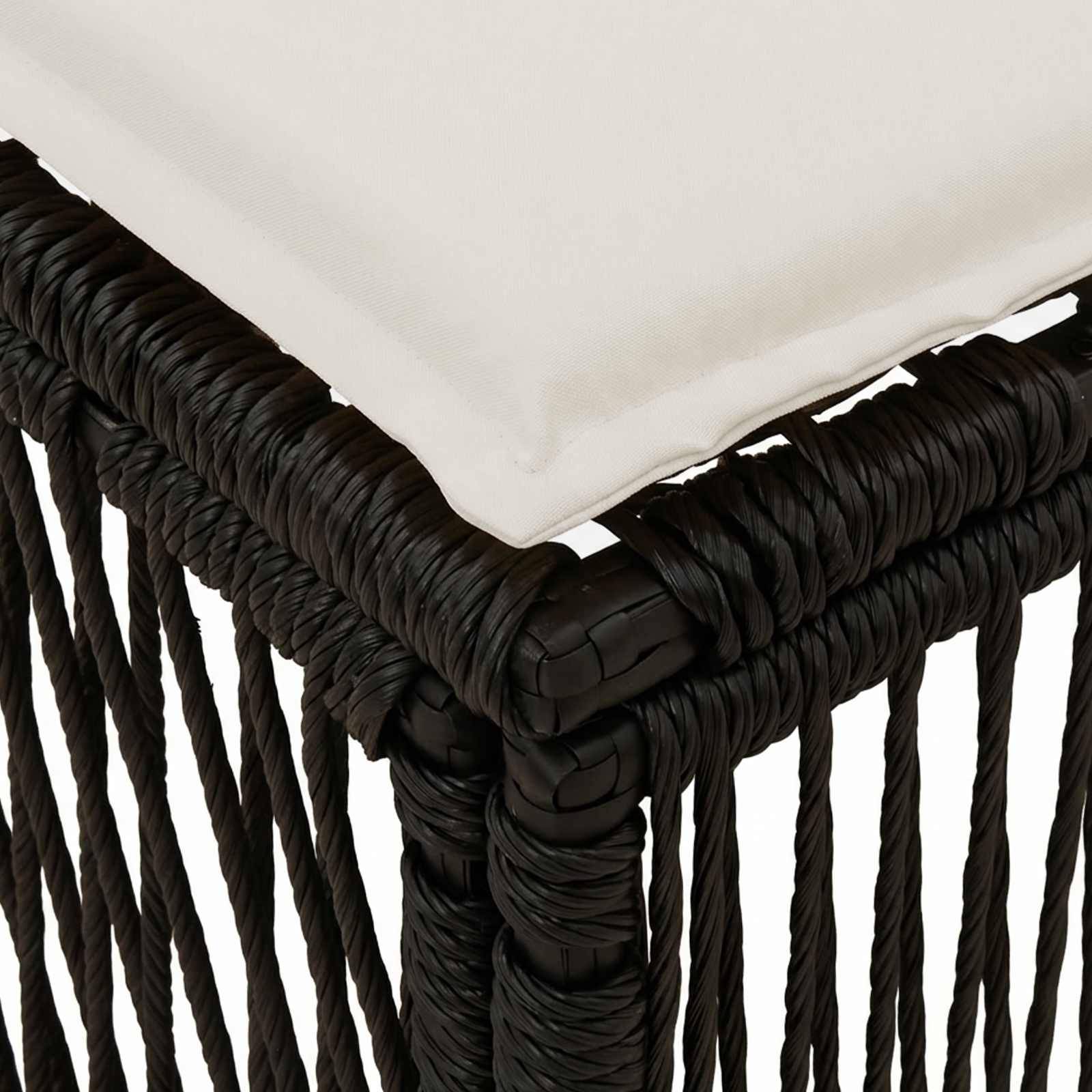 Vidaxl - Tabouret Noir polyrotin vidaXL 42026722 - Image 6
