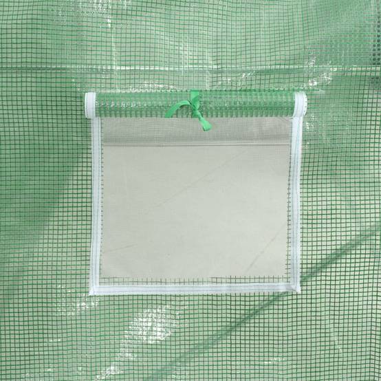 Serre Tunnel Jardin Acier Galvanisé 60m² Culture Plantes 10x6x2,85m - ComfortXL Outdoor Living - Image 10