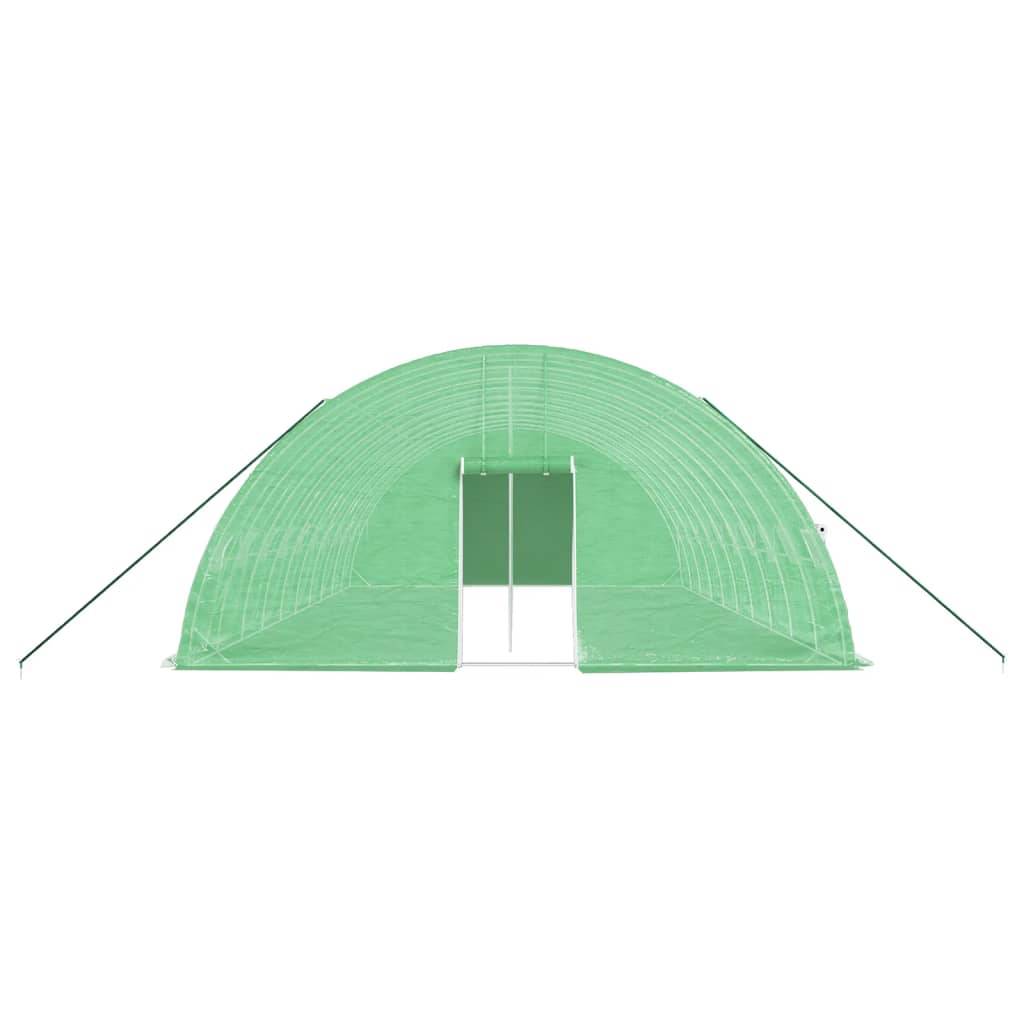 Serre Tunnel Jardin Acier Galvanisé 60m² Culture Plantes 10x6x2,85m - ComfortXL Outdoor Living - Image 4