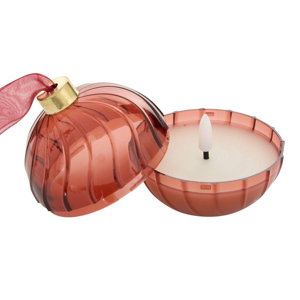 Atmosphera - Bougie LED boule D. 9 cm - Atmosphera Créateur d'intérieur - Image 1