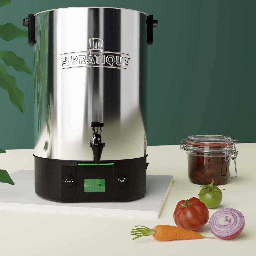 LE PRATIQUE - Stérilisateur électronique en inox 14 bocaux 2200 W - Image 2