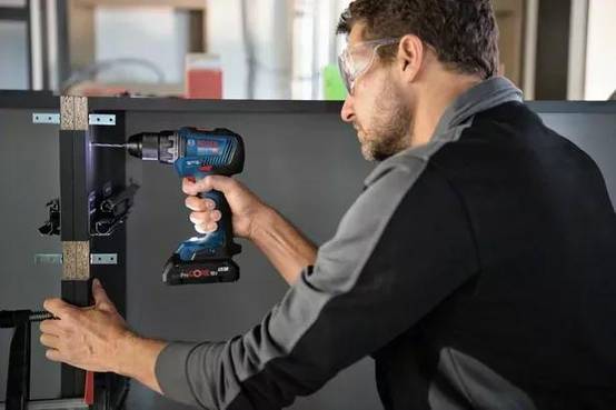 Bosch - Perceuse visseuse GSR18V-55 - BOSCH - 2 batteries 18V 4,0 Ah - chargeur - L-boxx - 06019H5200 - Image 3