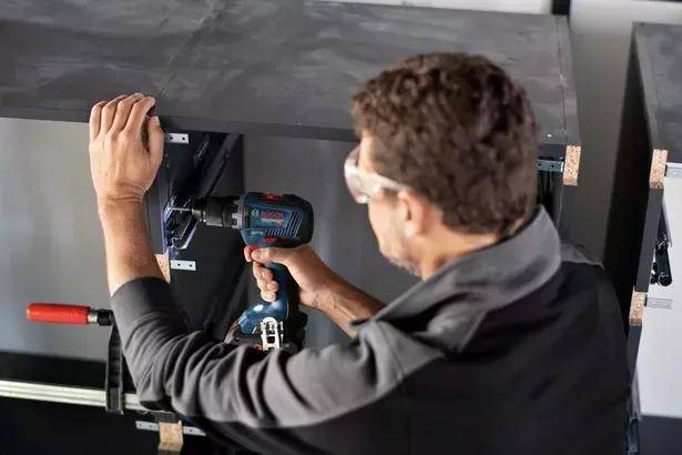 Bosch - Perceuse visseuse GSR18V-55 - BOSCH - 2 batteries 18V 4,0 Ah - chargeur - L-boxx - 06019H5200 - Image 4