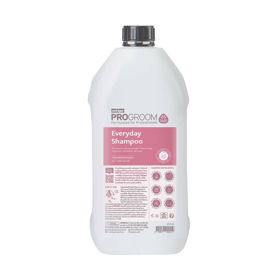 Heiniger - Shampoing revitalisant Everyday 5 L ProGroom