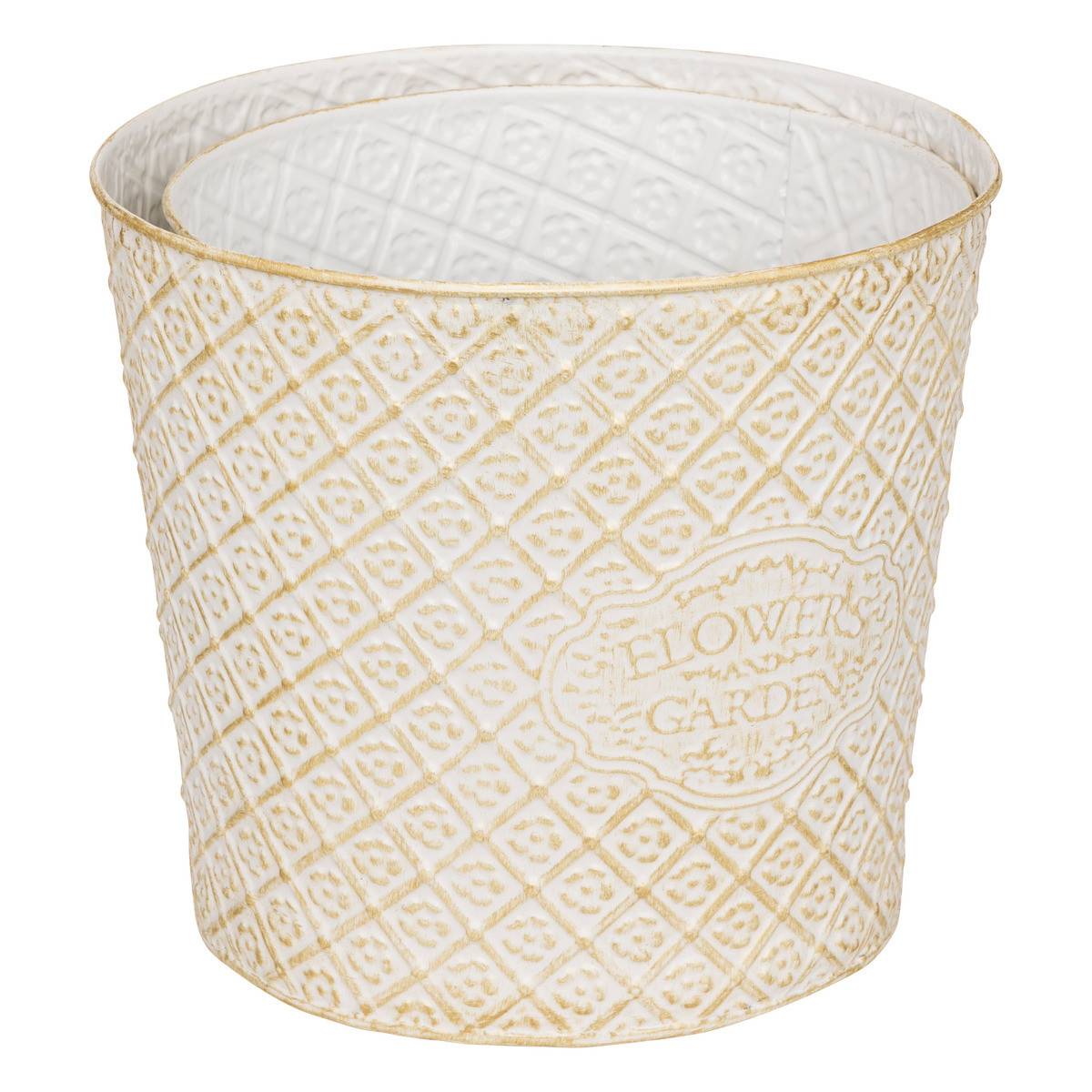 Atmosphera - 2 cache-pots "Tino" H20/22cm - Atmosphera Créateur d'intérieur - Image 6