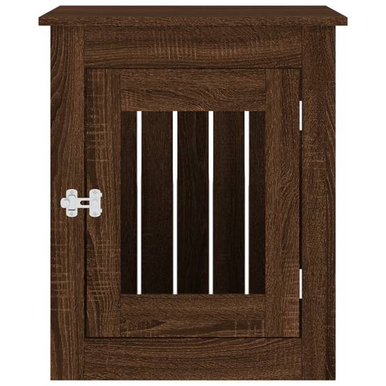 Niche plastique bois et acier marron 55 x 75 x 65 cm - Prolenta premium p365.0 - Image 7