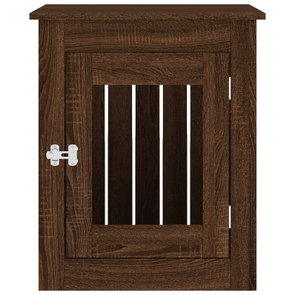 Niche plastique bois et acier marron  55 x 75 x 65 cm  - Prolenta premium p365.0 - Image 7
