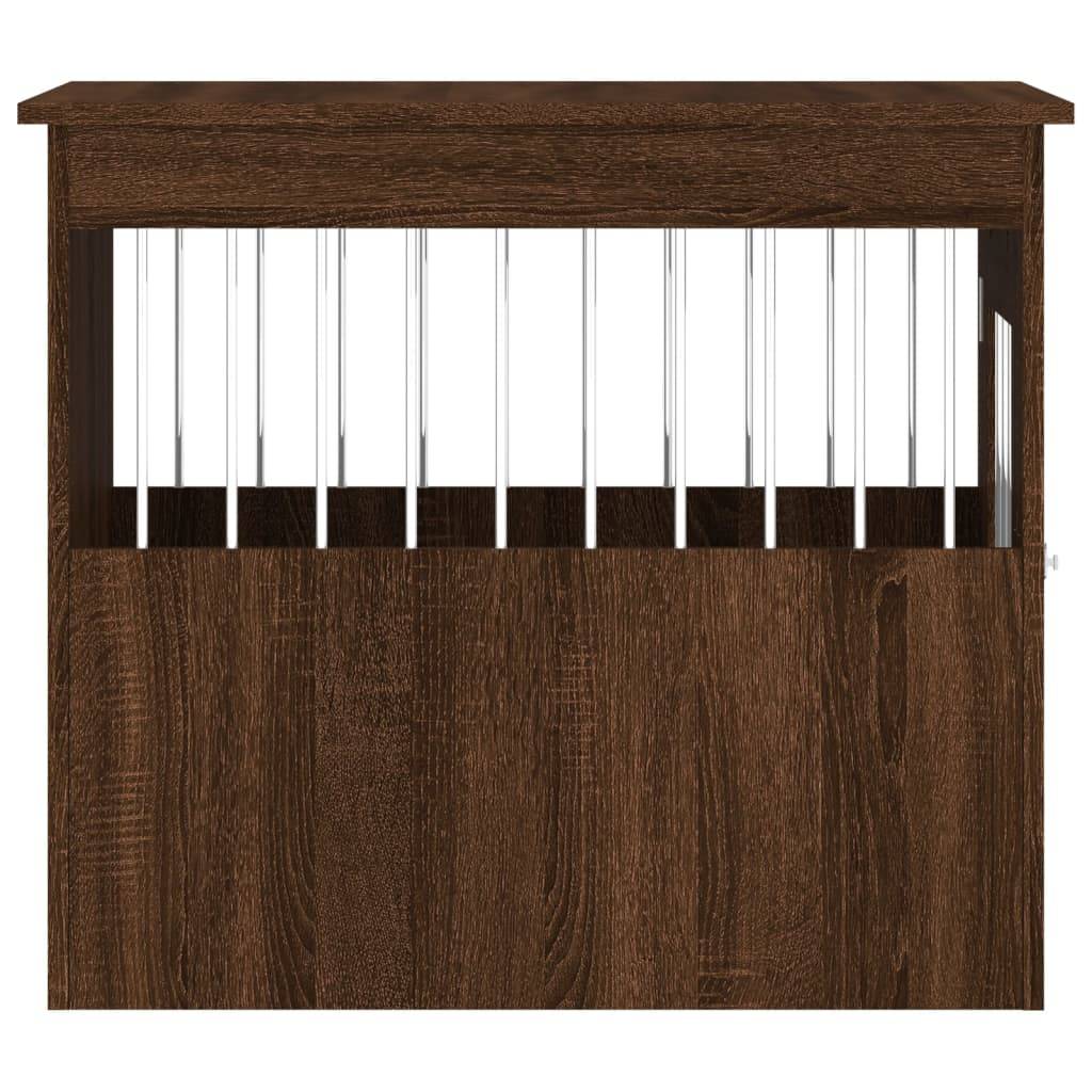 Niche plastique bois et acier marron 55 x 75 x 65 cm - Prolenta premium p365.0 - Image 8