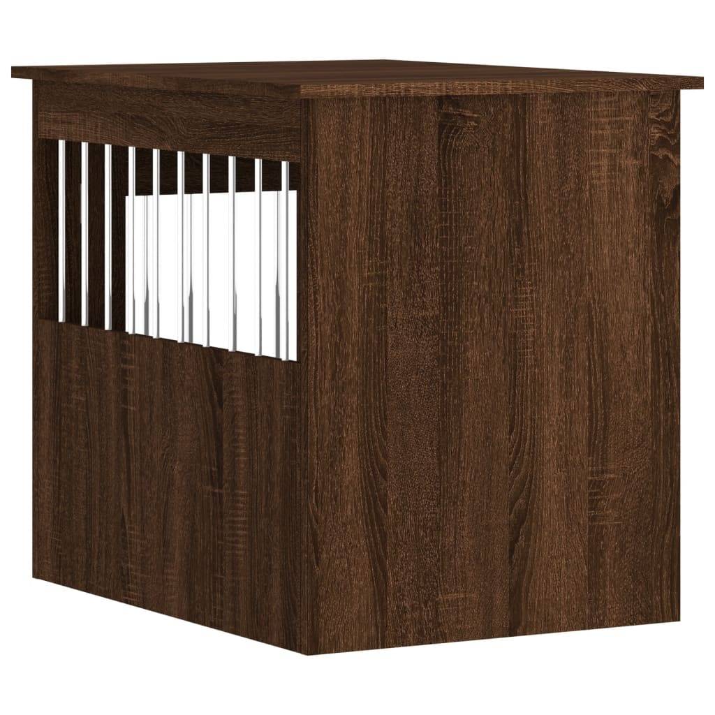 Niche plastique bois et acier marron  55 x 75 x 65 cm  - Prolenta premium p365.0 - Image 9
