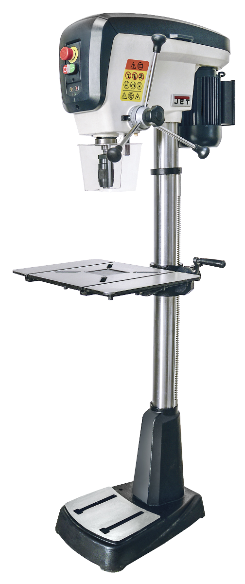 Perceuse sur colonne - 230 V / 0.55 kW - Monophasée - 16 vitesses - JET - JDP-17 - Image 1