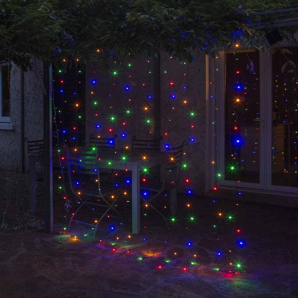 Rideau lumineux électrique à LED 200 x 300 Multicolore - Image 2