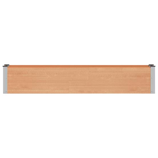 Prolenta Premium - Jardinière aluminium marron 200 x 30 x 36 cm - Prolenta premium p372.2 - Image 3