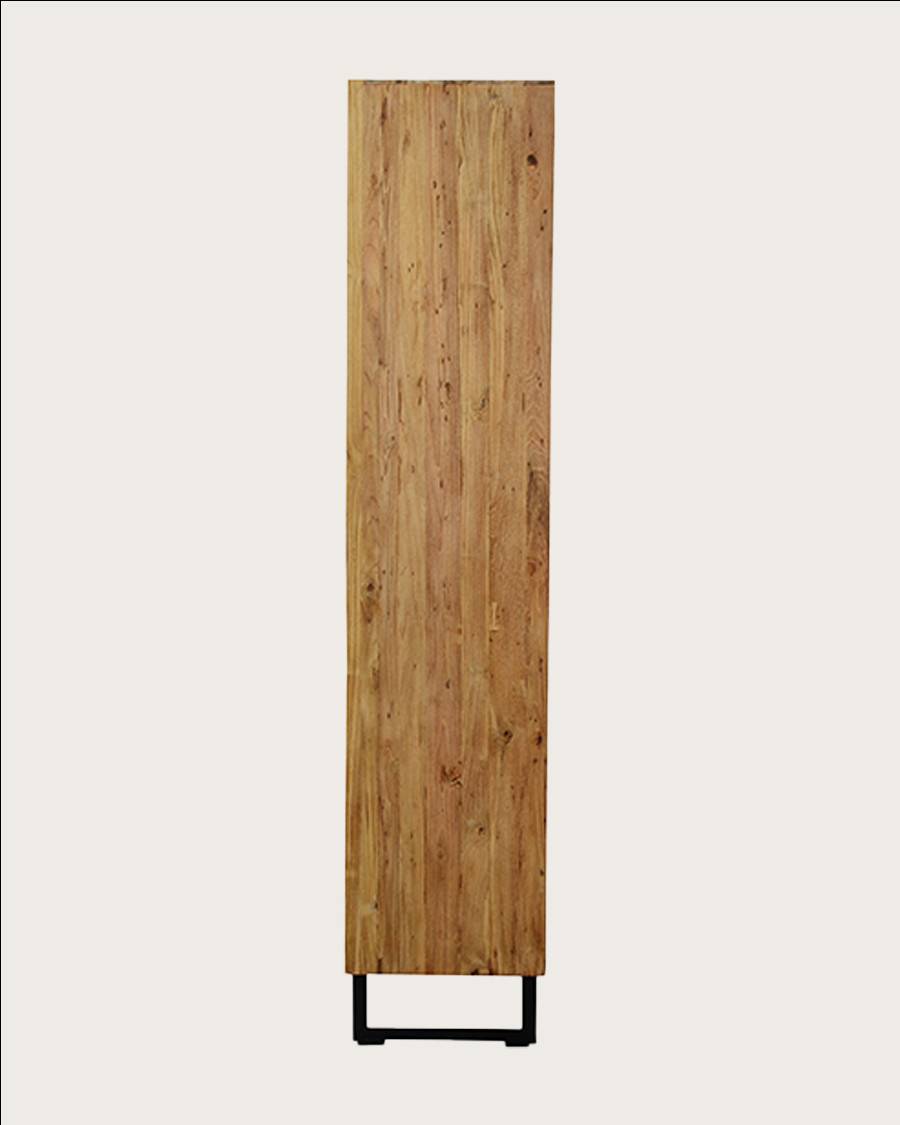 Lara- Armoire en bois massif de teck recyclé - UNIQKA - Image 6
