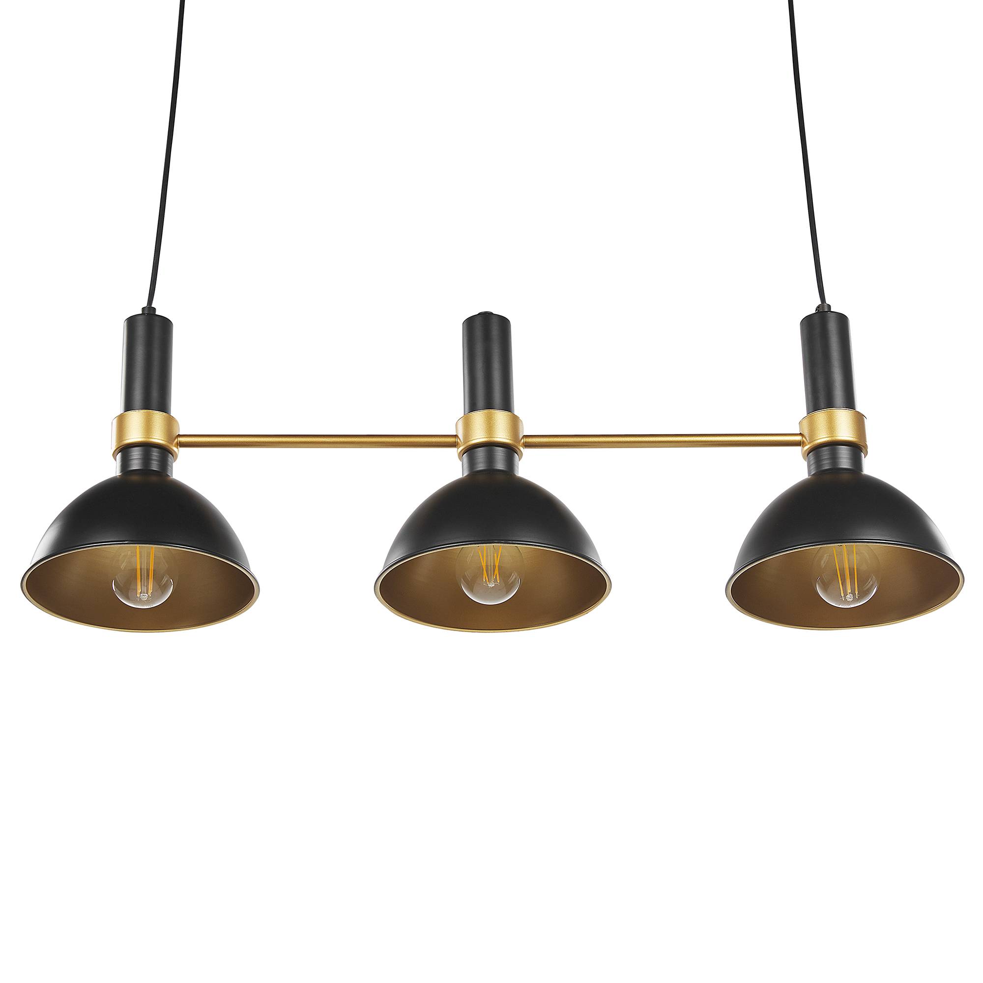Beliani - Lampe suspension Métal Noir BELES - 82x20x107- Beliani - Image 5