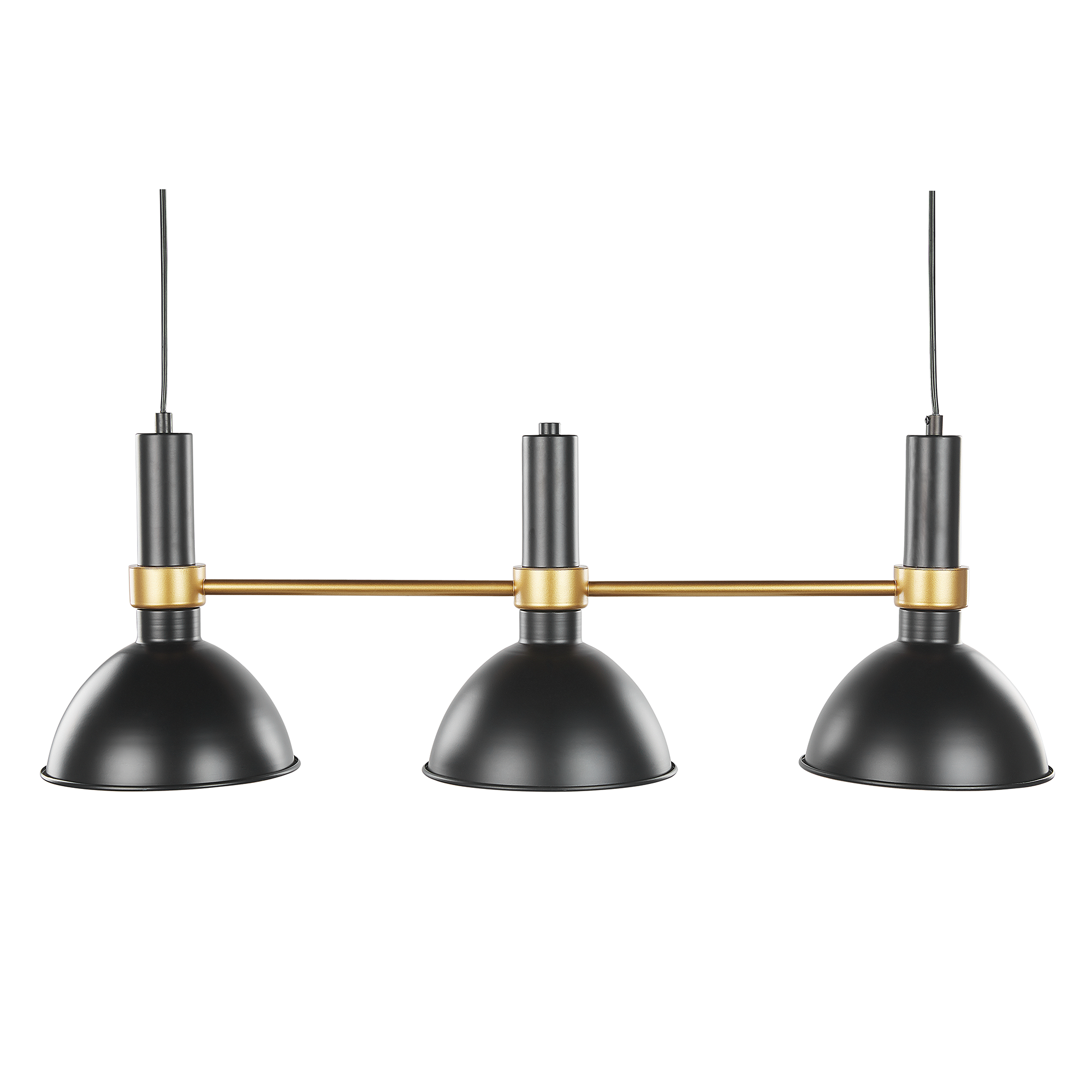 Beliani - Lampe suspension Métal Noir BELES - 82x20x107- Beliani - Image 2