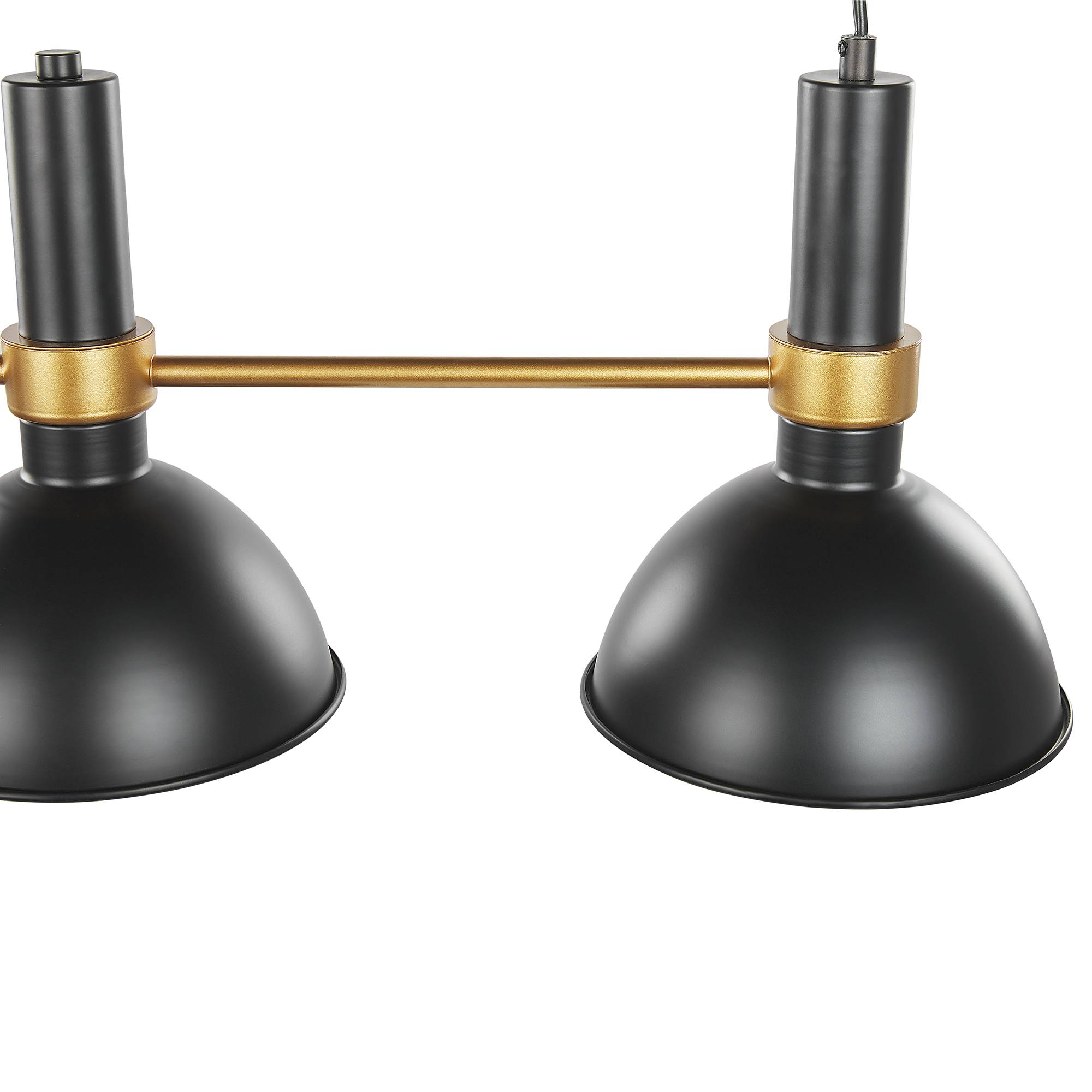 Beliani - Lampe suspension Métal Noir BELES - 82x20x107- Beliani - Image 6