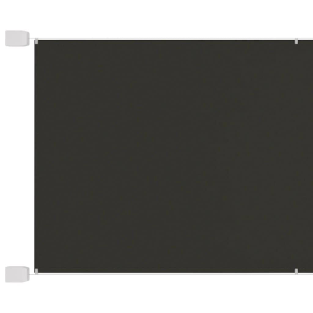 Helloshop26 - Auvent vertical 140 x 420 cm tissu oxford anthracite - Image 1