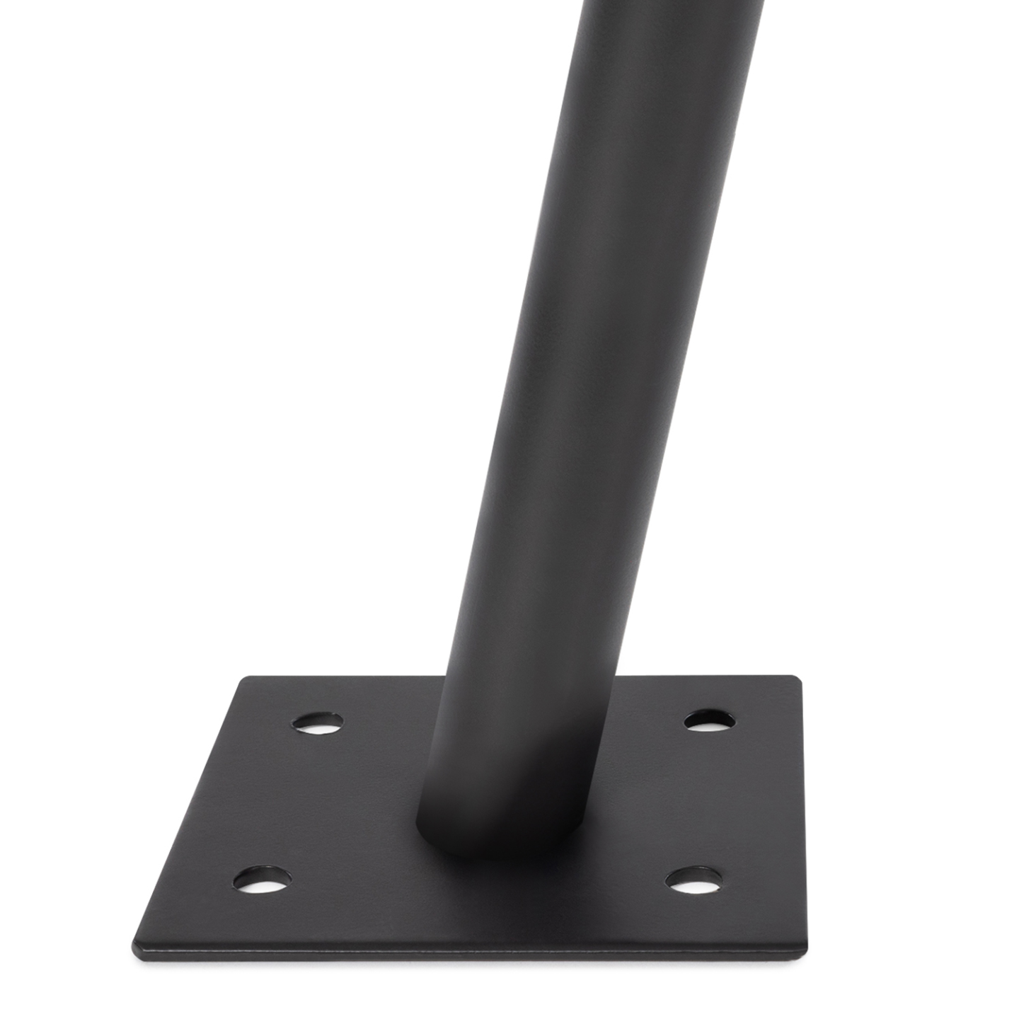Mât de fixation pour voile d'ombrage H. 220 CM poteau et base acier - Image 3