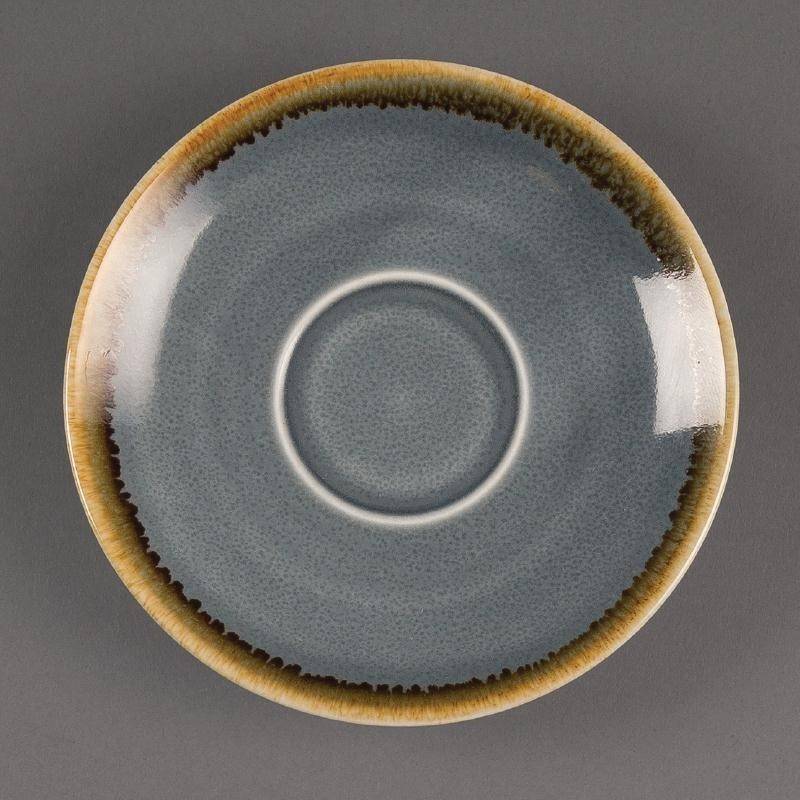 Soucoupe couleur océan Kiln Olympia pour GP328 115 mm - Lot de 6 - Image 5