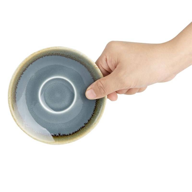 Soucoupe couleur océan Kiln Olympia pour GP328 115 mm - Lot de 6 - Image 4