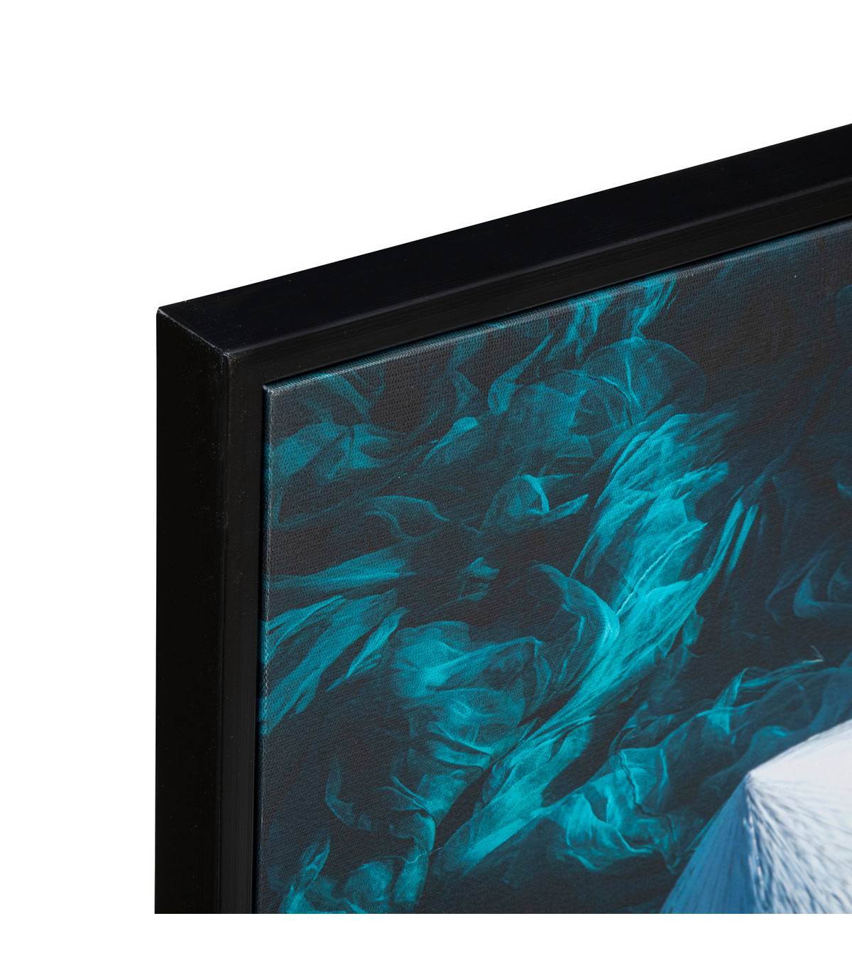 Tableau Toile murale imprimée et encadrée Blue Jiling 90 x 60 cm - Image 2