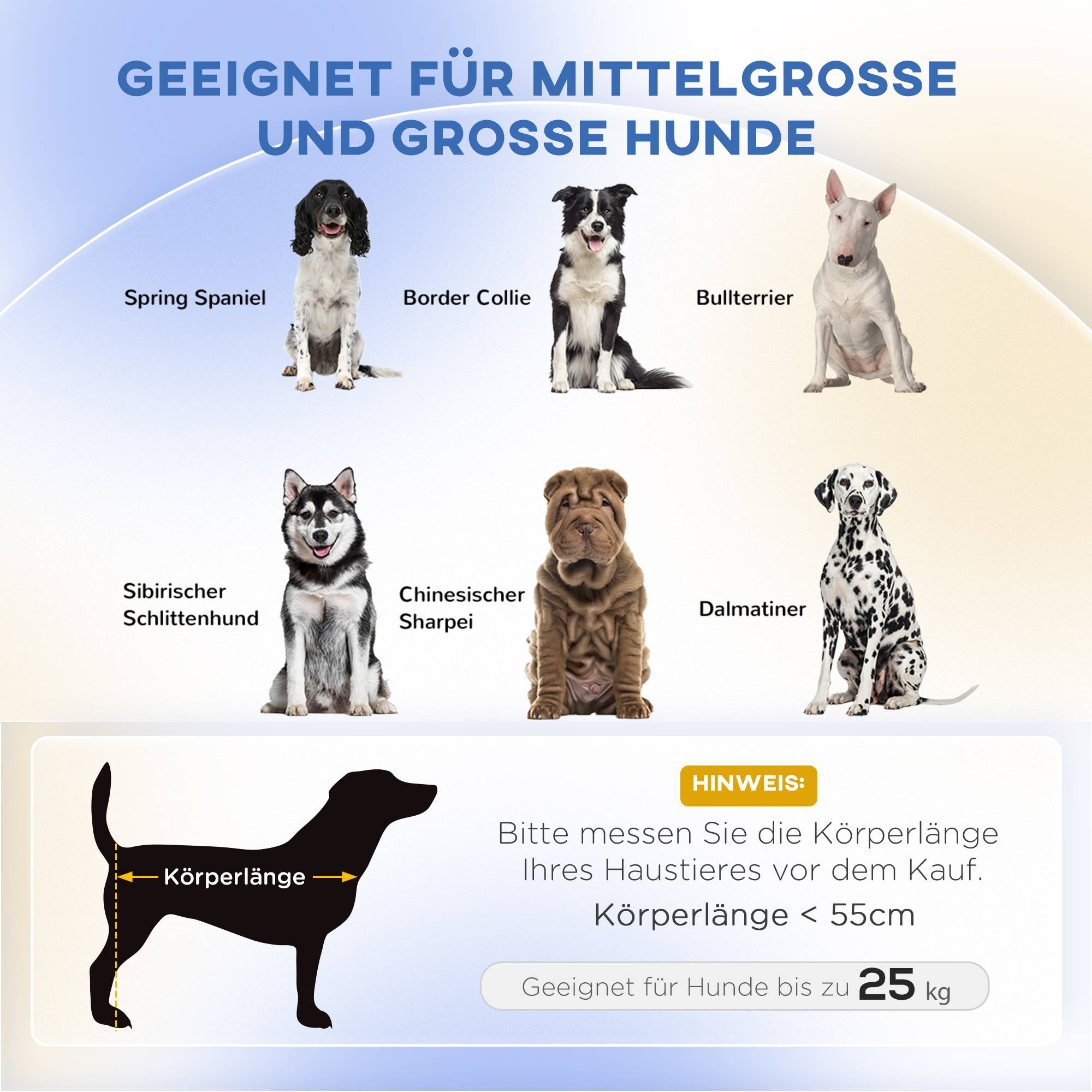ComfortXL - Canapé pour chien bois de pin 102 x 58,5 x 42,5 cm gris pour intérieur coussin amovible doux et stable - Image 4