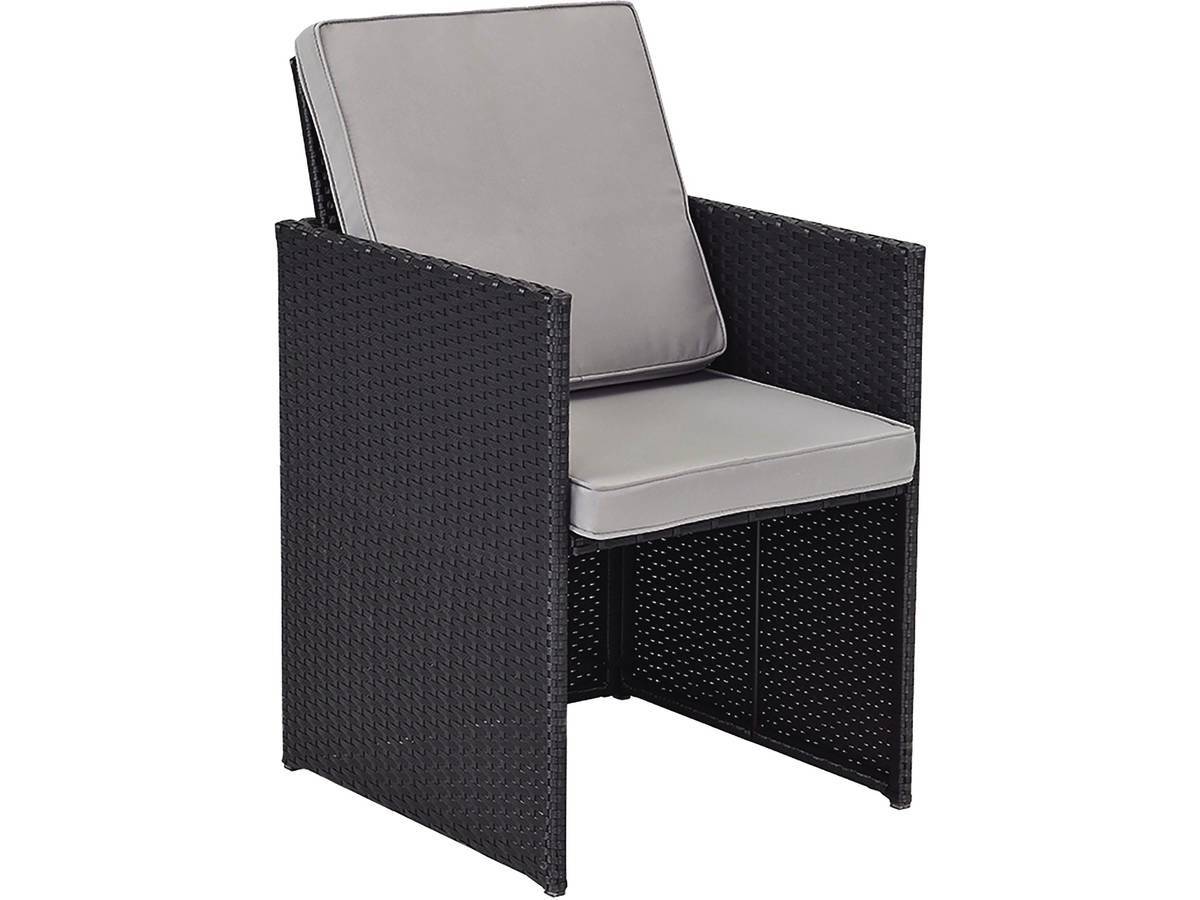Habitat Et Jardin - Lot De 2 Fauteuils Chicago - "atlanta" - Noir -habitat Et Jardin - Image 2