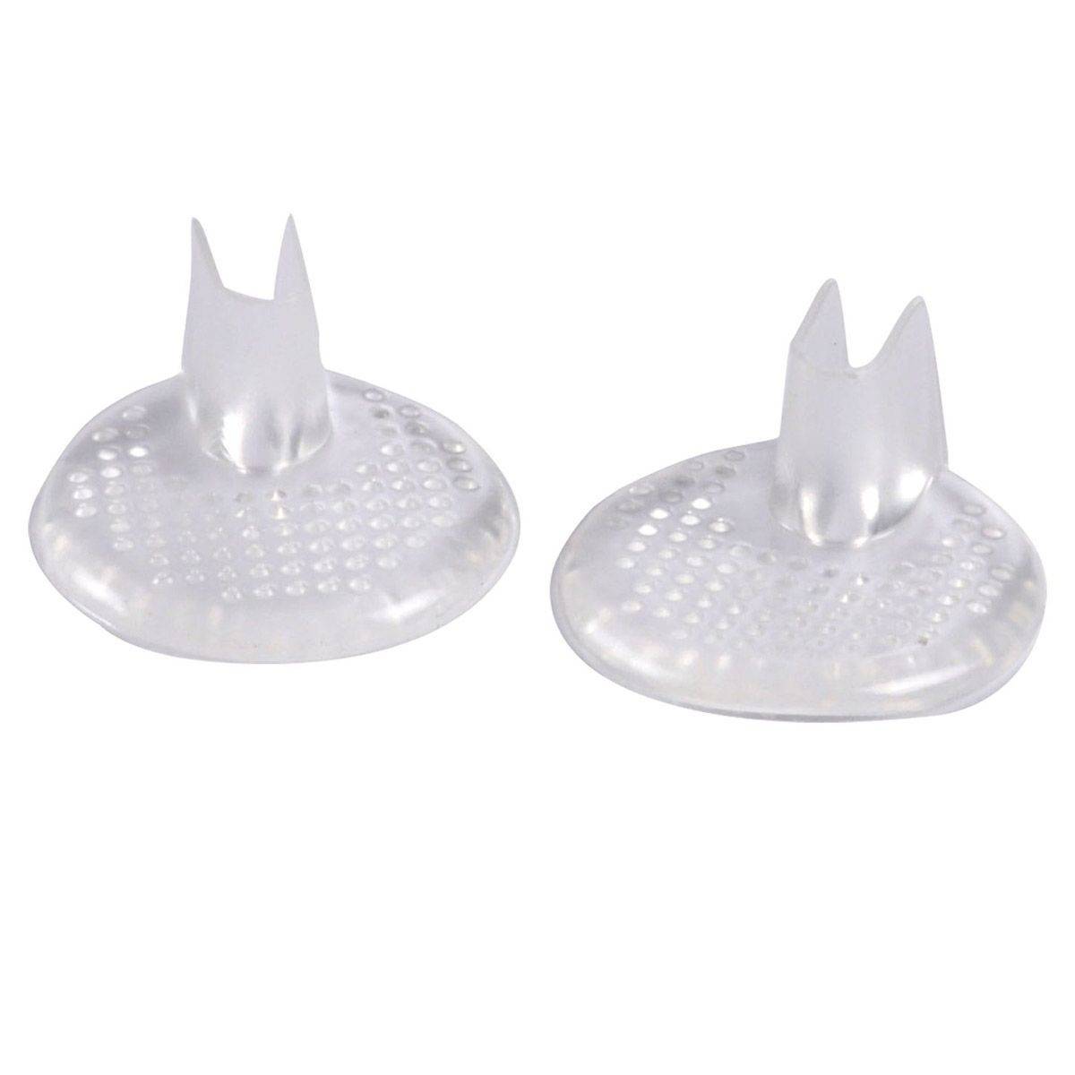 Lot de 2 Coussinets Gel pour Pied Transparent