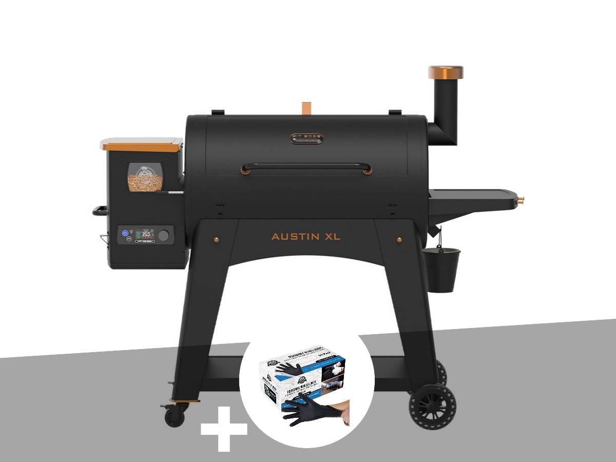 Pit Boss - Barbecue à pellets Onyx Augustin XL 1000 + 50 gants alimentaire - Pit Boss - Image 1