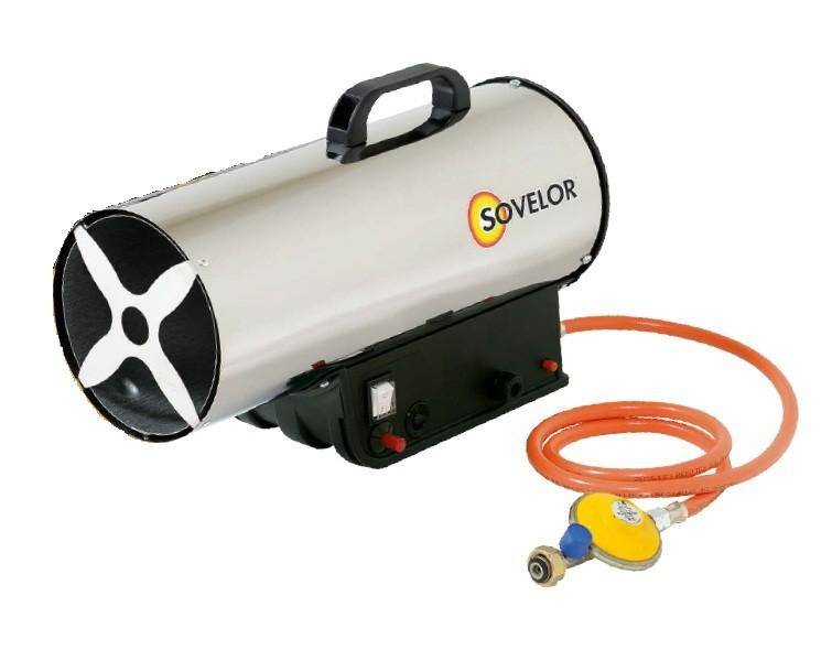 Chauffage air pulsé portable gaz propane 33 KW | MG330 - Sovelor