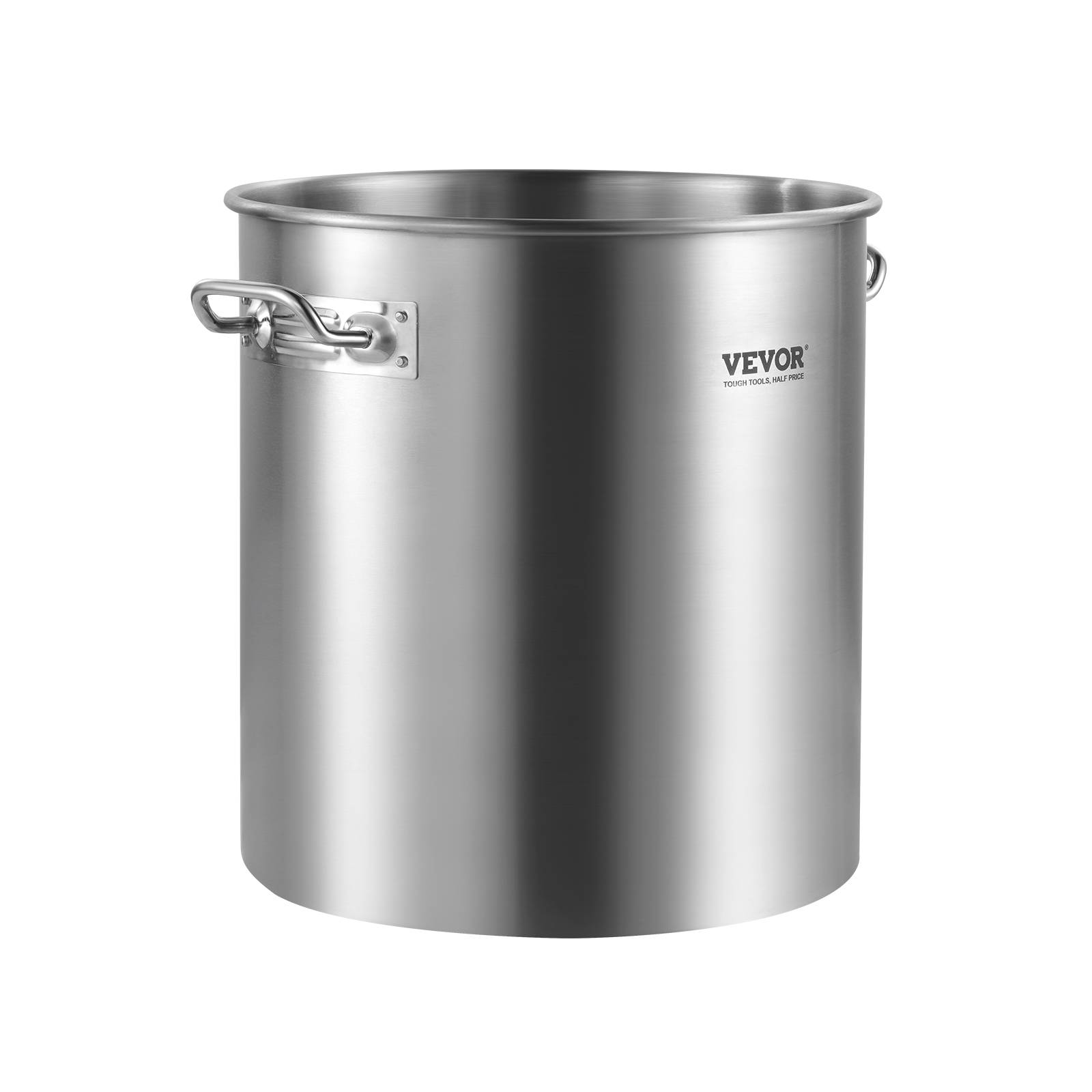 VEVOR Marmite acier inox 22.7L, couvercle, poignée, qualité commerciale, argent. - Image 9