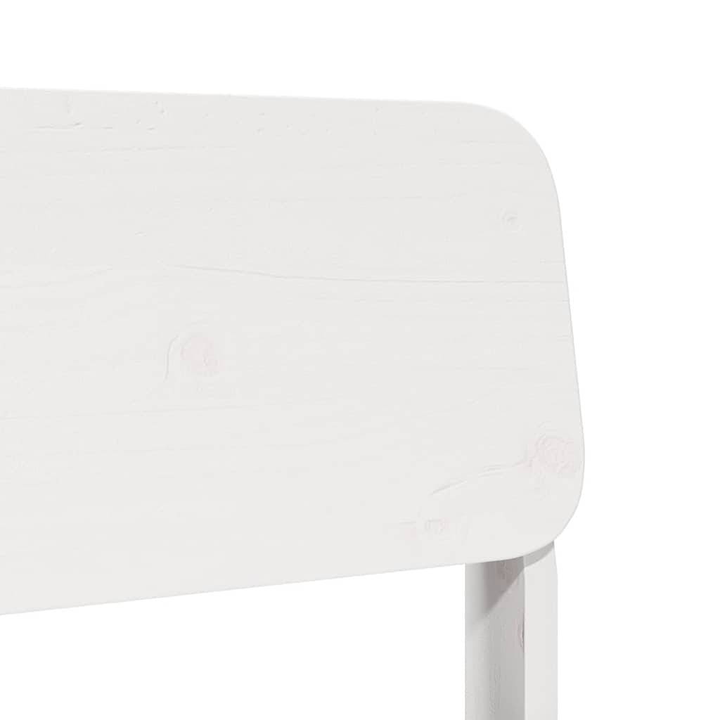 Vidaxl - Chaise de jardin blanc 60x52,5x72 cm bois de pin massif vidaXL 859318 - Image 7