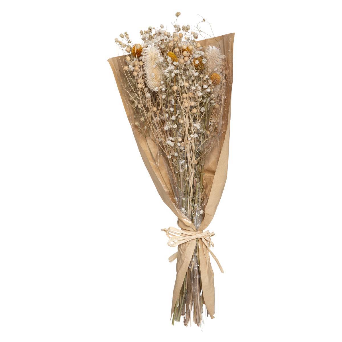 Atmosphera - Bouquet fleurs séchées "Chardon" H48cm - Atmosphera Créateur d'intérieur - Image 4