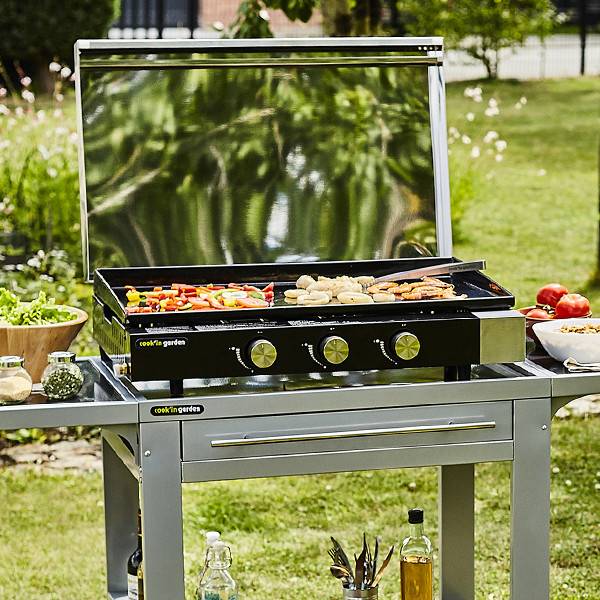 Cook in Garden - Plancha gaz FINESTA - 3 brûleurs - Image 8