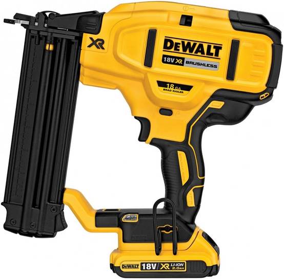 Cloueur de finition 18V - DEWALT - 2 batteries 18V 2.0Ah + chargeur + coffret - DCN680D2 - Image 7