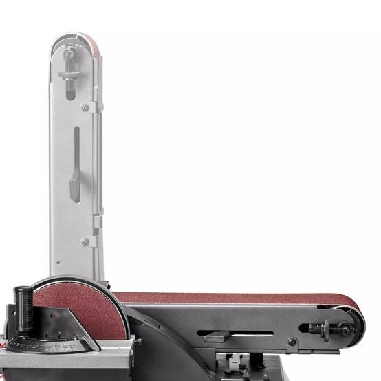 Einhell - Ponceuse stationnaire à bande et à disque - TE-US 400 - 400 W - Bande orientable - Plateau Ø 150 mm - Image 4